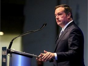 Premier Jason Kenney speaks at the Recovery Capital Conference of Canada, announcing $140 million in funding for addictions recovery on Wednesday, Sept. 11, 2019.