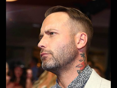 Dallas Smith poses as he arrives on the red carpet at the Canadian Country Music Awards at the Saddledome in Calgary Sunday, September 8, 2019. Jim Wells/Postmedia