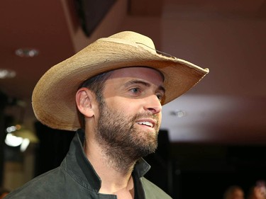 Dean Brody arrives on the red carpet at the Canadian Country Music Awards at the Saddledome in Calgary Sunday, September 8, 2019. Jim Wells/Postmedia