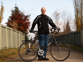 Doug Pearson of Fort Saskatchewan, Alta., completed a 122-km bike trip after a double-lung transplant.