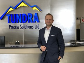 Iggy Domagalski, CEO of Tundra Process Solutions. Supplied photo, for David Parker column. October 2019.