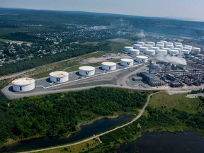 Irving OIl's refinery in Saint John, New Brunswick.