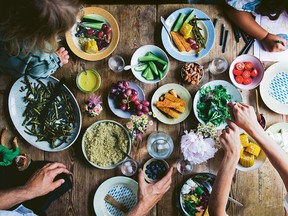 From everyday meals like this Pick 'n' Mix Salad to lunchbox favourites and party food, David Frenkiel and Luise Vindahl share vegetable-focused family food in Little Green Kitchen.