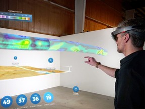 Here, Finger Food employs VR technology and holographic imagery to help Enbridge assess pipeline integrity.