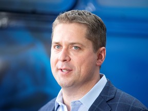 Conservative leader Andrew Scheer.