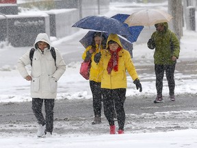 Calgary is in for a two-day storm, according to Environment Canada.