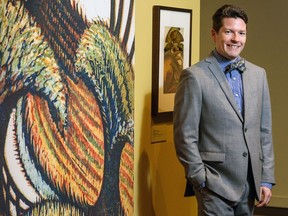 Nicholas R. Bell, the new President and CEO of Glenbow Museum poses for a photo on  Wednesday, October 30, 2019. Azin Ghaffari/Postmedia Calgary