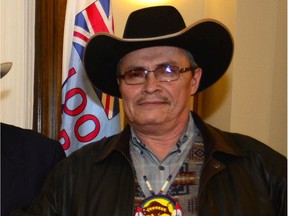 Siksika First Nation Chief Joe Weasel Child.
