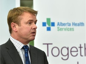 Tyler Shandro, Minister of Health at the unveiled Friday of a new 16 bed Hiller Pediatric Intensive Care Unit opening May 22 for improving critical care for patients 17 and younger at the Stollery Hospital in Edmonton, May 17, 2019.