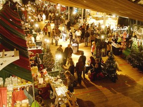 The 2006 annual Christmas Market at Spruce Meadows in Calgary.