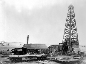 A Canadian Pacific Rail drill site in Medicine Hat, Atla.