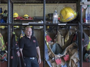 Former Lesser Slave Lake Regional Fire Services chief Jamie Coutts is one of four veteran firefighters to star in Discovery TV's show Hellfire Heroes, which airs next Tuesday, Oct. 22, 2019.