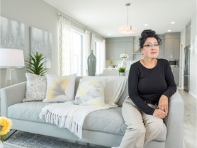 Judy Wong bought a duplex in the Gardens, by Cedarglen Homes, in the Parks of Harvest Hills.