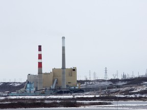 The Atco Battle River Generating Station near Forestburg, Alberta, December 19, 2016. The NDP government has announced it will shut down all coal mines in the province. Photograph by Todd Korol for National Post