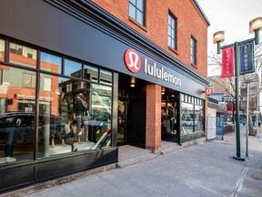 lululemon's new store on 4th Street S.W.