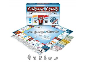 A Calgary version of Monopoly called Calgary-Opoly, created by Victoria, B.C.-based company Outset Media.