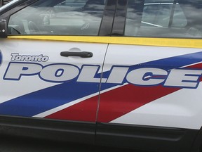A Toronto Police Services vehicle.