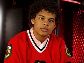 Akim Aliu was picked 56th overall by the Chicago Blackhawks in the 2007 NHL Entry Draft.