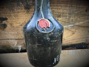 The team plans to sell the vintage bottles once they complete their research.