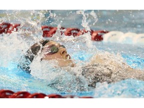 University of Calgary Dinos swimmer Erica Morningstar.
Postmedia file photo