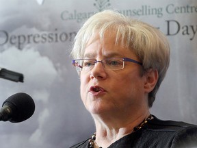 Dr. Robbie Babins-Wagner, CEO of the Calgary Counselling Centre on Wednesday, Oct. 5, 2011. Ted Rhodes/Calgary Herald)