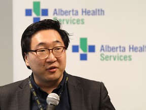 Dr. Jia Hu, medical officer of health for the Calgary Zone, Alberta Health Services.