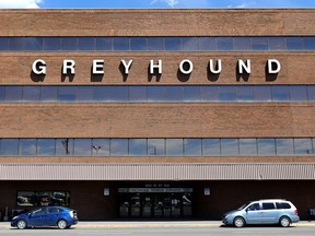 The former Greyhound station in the west end of downtown has been suggested as a possible location for a police station.
