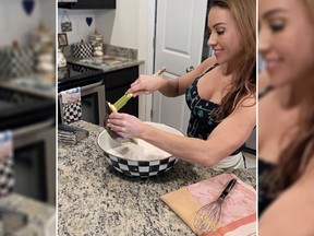 Jenni Neidhart whipping up cookies in the kitchen just in time for the holidays!