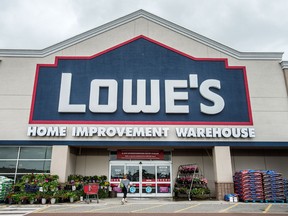 Lowe's is closing 34 stores in Canada