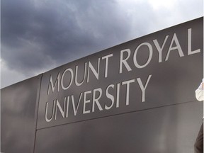 Mount Royal University.