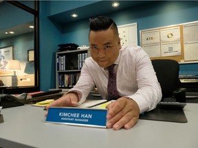 Andrew Phung in Kim's Convenience. Courtesy, CBC.
