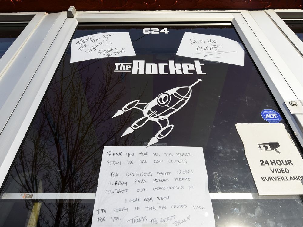 Custom T shirt business The Rocket closes shop Calgary Herald