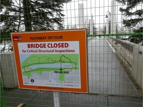 Jaipur Bridge, the main connection between Eau Claire and Prince's Island Park, has been closed after an inspection revealed significant deterioration.