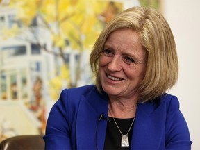 Opposition NDP Leader Rachel Notley is seen during a year end interview at the Federal Building in Edmonton, on Wednesday, Dec. 18, 2019. Notley began the year as Premier of Alberta and after the spring provincial election became the first leader of the Official Opposition to have held her previous position. Photo by Ian Kucerak/Postmedia