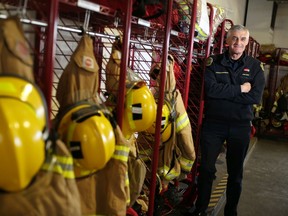 Calgary Fire Chief Steve Dongworth was photographed at #16 fire station on Tuesday December 17, 2019.