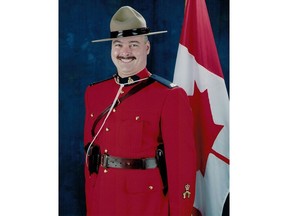Manitoba's top RCMP officer says a Mountie who died in a crash on Winnipeg's Perimeter Highway was "the proud father of three teenaged girls" who was just days shy of 13 years of service with the force. Const. Allan Poapst is seen in an undated police handout photo.