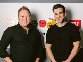 Kidoodle.TV CEO Michael Lowe and president and CPO Neil Gruninger.