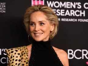 Sharon Stone tweeted that her Bumble profile was blocked after several users complained that it couldn't possibly be the real thing.