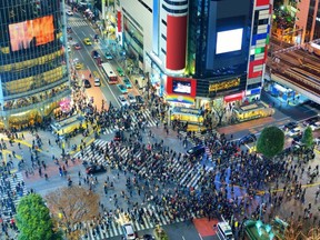 Shibuya crossing Tokyo