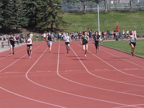 The Rockyview Sports Association Track and Field Divisional Championships were held at Foothills Athletic Park in Calgary.