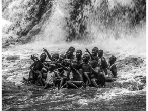 School Class, Kintampo Falls
Kintampo, Ghana, 2016. From Anne Tapler White's Red Earth: Africa.