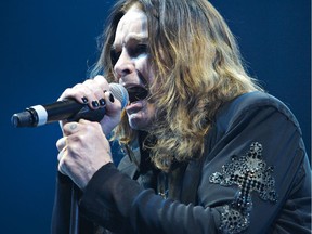Ozzy Ozbourne rocks Edmonton's Rexall Place in this 2010 file photo.