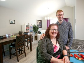 Jeremy and Carmen Steward love their new home by McKee Homes in Ravenswood, Airdrie.