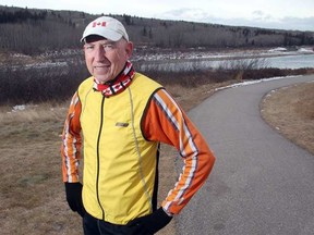 Cochrane's marathon king Martin Parnell hosted his 10th and final New Year's Eve walk and run on December 31.