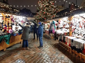 Christmas market in Tallinn, Estonia. Courtesy Nick Nolin