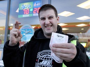 Steve Kordek is among thousands of Calgarians hoping to hit the big jackpot tonight as Lotto Max's draw climbs over 70 million dollars.