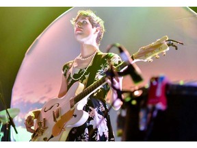 Ezra Furman is performed at Calgary's Big Winter Classic in 2020. Photo by Kevin Barrett.