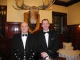 The 19th Annual Rocky Mountain Robert Burns Dinner held Jan. 25 at Lougheed House was the perfect way to celebrate the  anniversary of the legendary Scottish poet's birthday. Pictured are event co-chairs Jeff Robinson, left, and Mark Boulay.