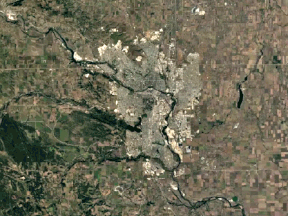Google Earth Timelapse of Calgary from 1984 to 2018.