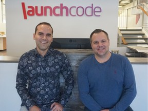 Alberio Bathory-Frota and James Marusiak, founders of Launchcode.